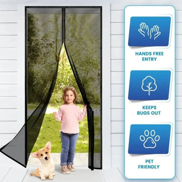 Retractable Magnetic Screen Door